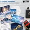 Better Office Products All Occasion Greeting Cards & Envs, 4in. x 6in. 6 Winter Landscape Snow Designs, Blank Inside, 50PK 64578 - alternate 6